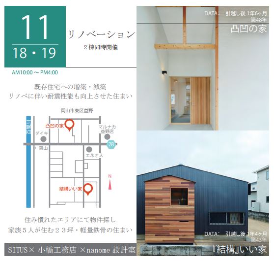 でこぼこの家