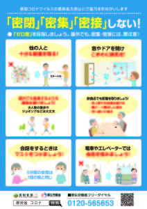 3密を避ける