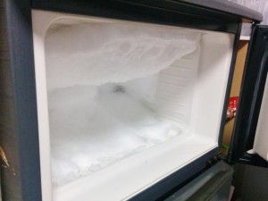 冷凍庫の霜