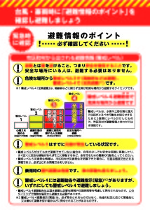 避難行動判定フロー3