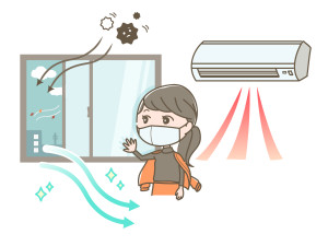 暖房入れたまま換気