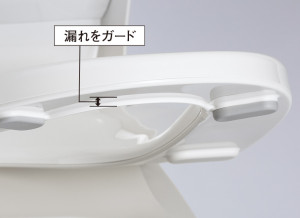 便座裏のガード