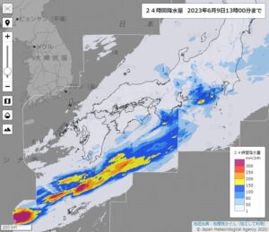 雨の情報