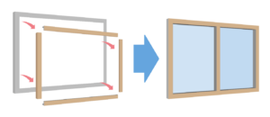 外窓交換（はつり工法）